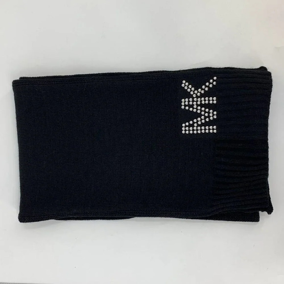 Michael Kors Women's Bedazzled Dome Studded Muffler 9x64 Scarf NWT - Picture 1 of 8